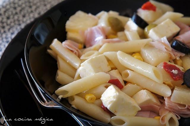 Ensalada de pasta mediterranea