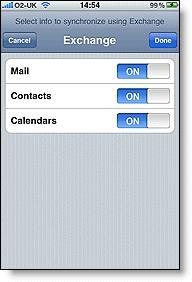 Google Contacts sincronizado con un Iphone y Servicios
