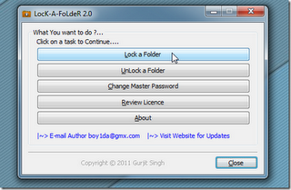 Proteger carpetas con contraseña