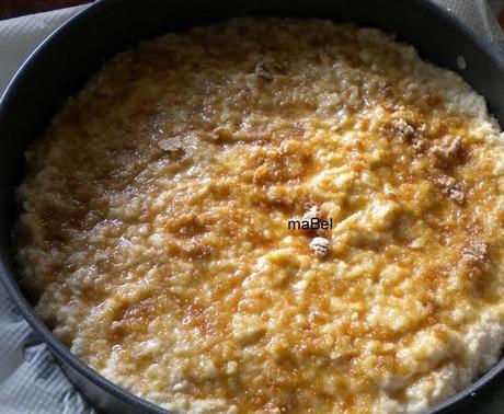 Tarta cremosa de manzanas y almendras ( GF )