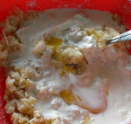 Tarta cremosa de manzanas y almendras ( GF )