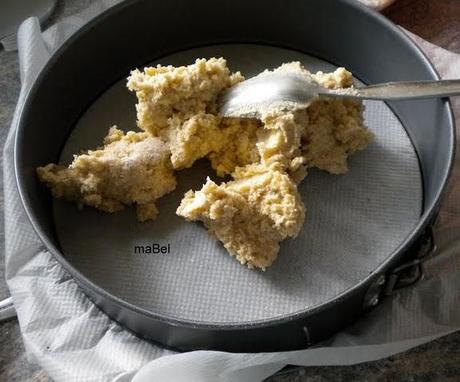 Tarta cremosa de manzanas y almendras ( GF )