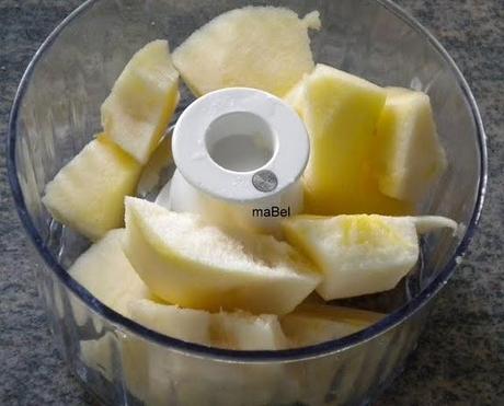 Tarta cremosa de manzanas y almendras ( GF )