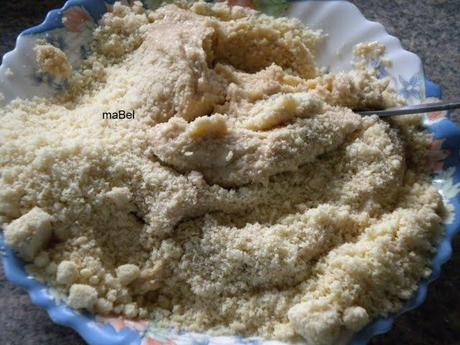 Tarta cremosa de manzanas y almendras ( GF )