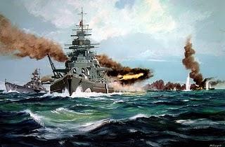 El último combate del Bismarck - 27/05/1941.