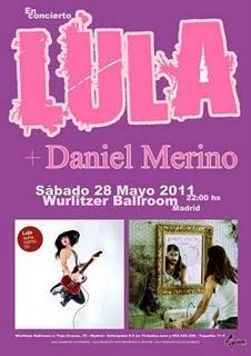 Concierto de Lula y Daniel Merino En Madrid