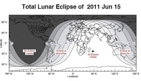 Eclipse total de luna  15/06/11