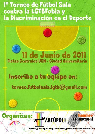 Torneo de Fútbol Sala contra la LGTBFobia y la Discriminación en el Deporte