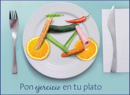 Pon ejercicio en tu plato