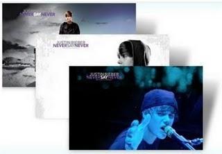 Tema de Justin Bieber para Windows 7