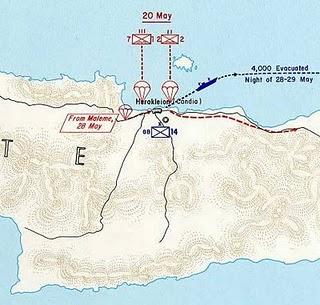 Arrollados por la Wehrmacht, los británicos dan luz verde al Dunkerque de Creta - 28/05/1941.