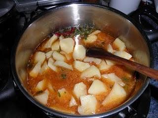 Patatas con bacalao