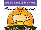 concurso recetas BLOG CUINA GOURMET RURAL