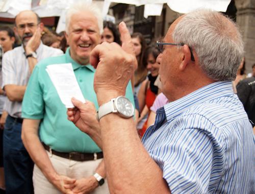 Desde la acampada de Valladolid piden la dimisión de Felip Puig