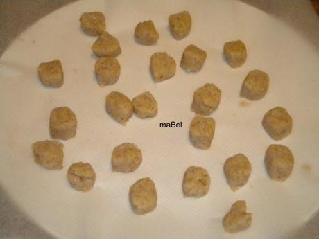 Gnocchi de quinua - Ñoquis de quinoa y semola Gnocchi de quinua - Ñoquis de quinoa y semola