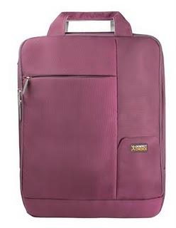 Transportar de forma vanguardista laptops y netbooks con el nuevo Portafolio y Backpack Purple