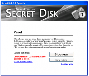 Crear un disco virtual oculto