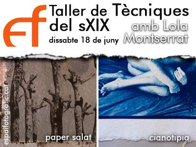 Taller EF: técnicas fotográficas del siglo XIX