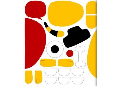 Puzzle magnético para crear animales