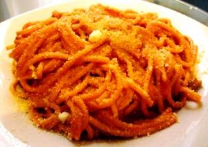 Espaguetis “a la criolla”