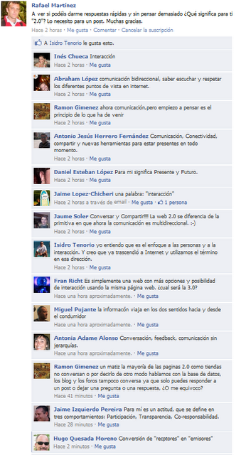 Se nos llena la boca al hablar de 2.0, community managers y demás.