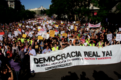 “Swarming en la Puerta del Sol II”, quizás no tan efímero.