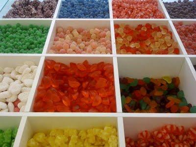 A world of candy colors