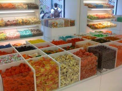 A world of candy colors