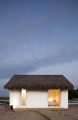 Poblado junto al mar