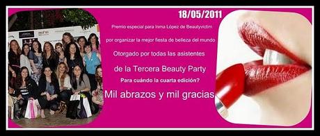 Mi pequeña crónica de la Tercera Beauty Party.