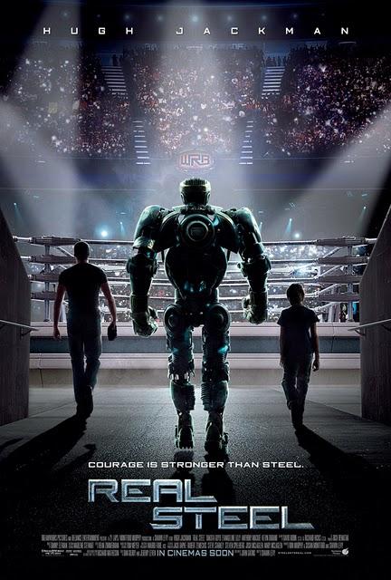 Póster internacional de 'Real Steel' ('Acero Puro')
