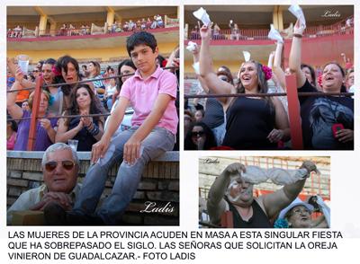 ACABA LA FERIA DE CORDOBA CON LA BECERRADA A LA MUJER CORDOBESA