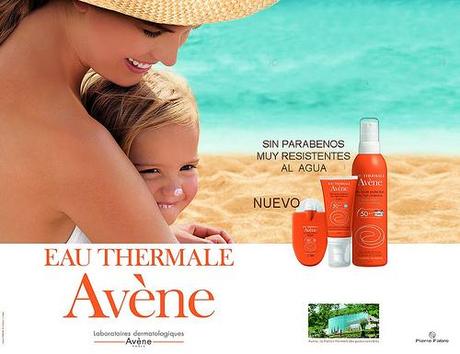 Cartel solares Avène
