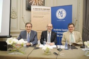 Durante la conferencia y presentación de la Campaña