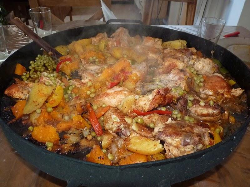 'Pollo al disco de arado'