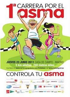 Comienzan los entrenamientos para la I Carrera por el Asma ‘Controla tu asma’, que se adelanta al día 23 de junio