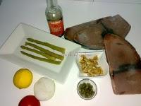 Tartar de atún a la vinagreta de nueces