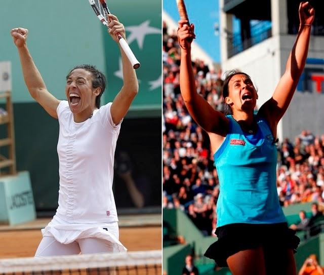 Roland Garros: Schiavone y Bartoli, las primeras semifinalistas