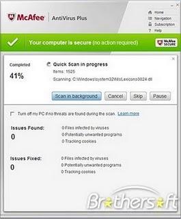 Descarga gratis McAfee AntiVirus Plus 2011