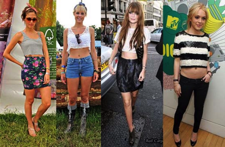 Camisetas ombligueras a examen