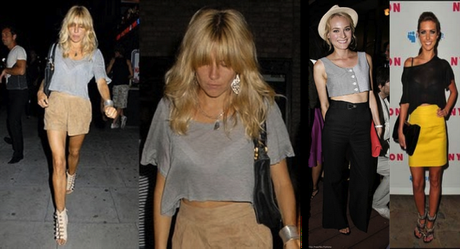 Camisetas ombligueras a examen