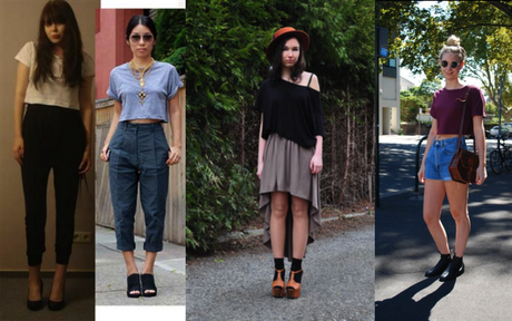 Camisetas ombligueras a examen