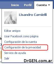 Facebook muestra tu celular foto configuración de privacidad Facebook muestra tu celular