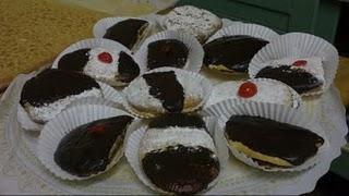 Dulces de chocolate y azucar glass