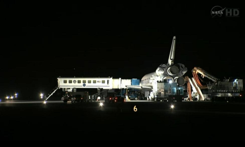 Endeavour concluyó su última misión