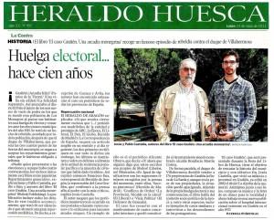 “El caso Grañén” en la Feria del libro de Huesca