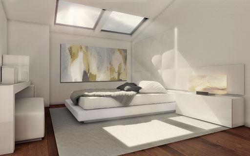 A-cero realiza un proyecto de interiorismo en un apartamento duplex en Pamplona