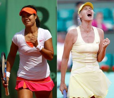 Roland Garros: Li y Sharapova están en semis