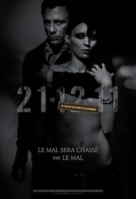 Primer póster de The Girl With the Dragon Tattoo