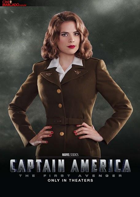 Pósters individuales de 'Captain America: The First Avenger'